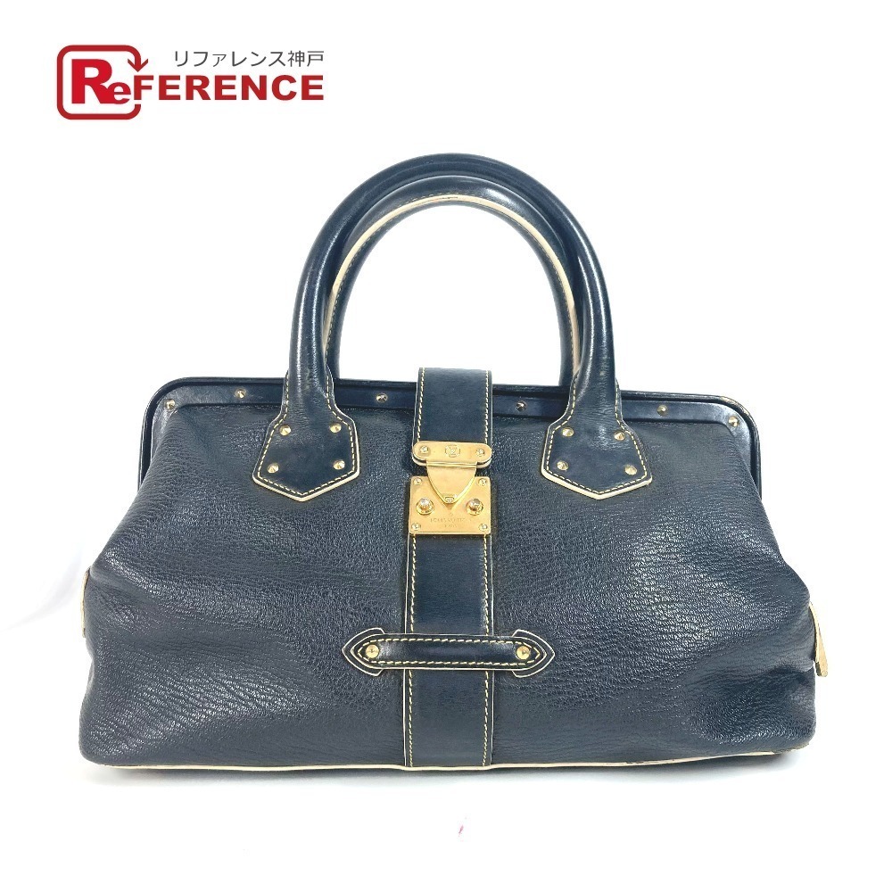 Louis Vuitton Suhali Angenieux Studded Tote Bag Leather Black